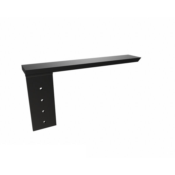 Symple Stuff Shawnda Side Wall Hidden Countertop Support Standard